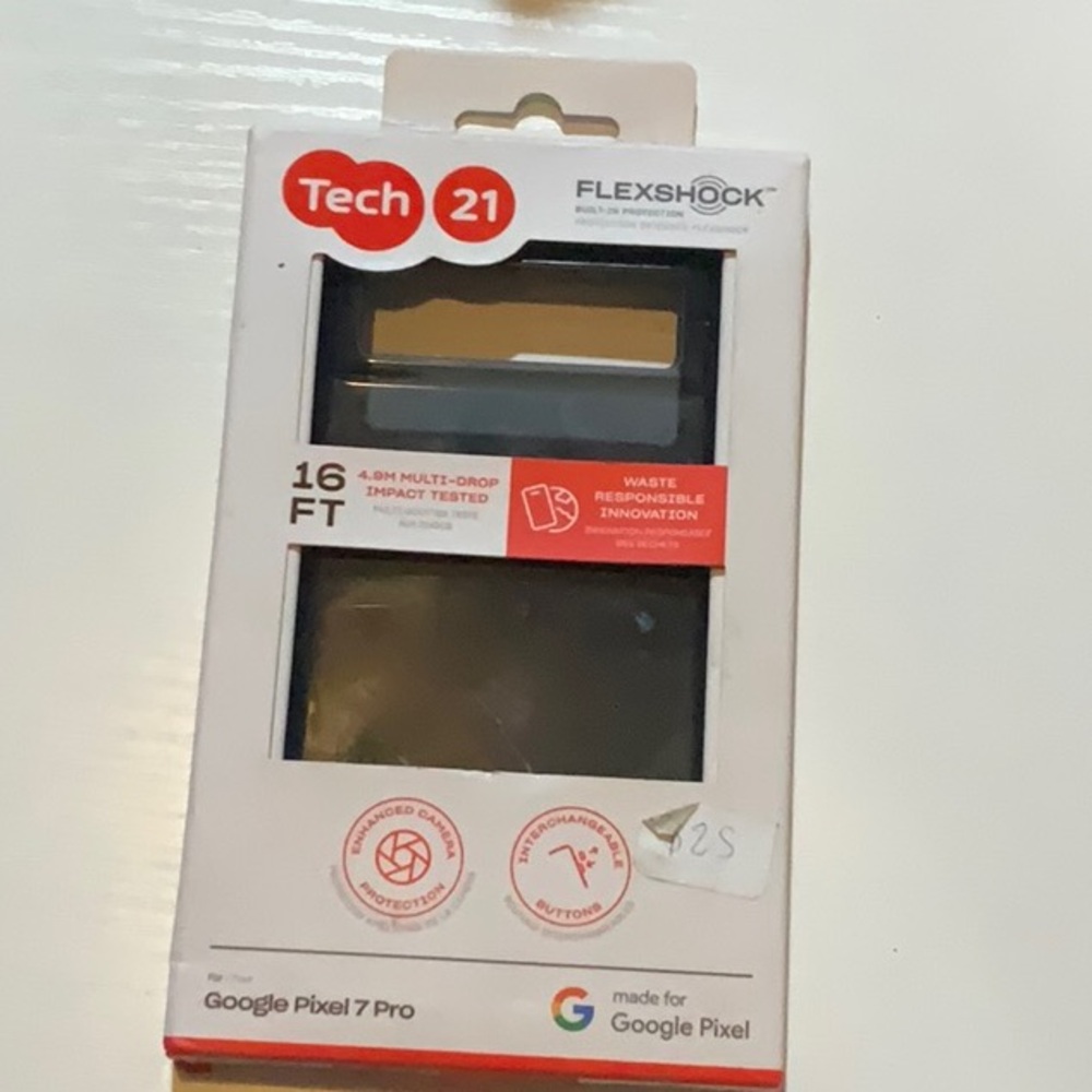 Tech21 FlexShock Black Case for Google Pixel 7 Pro
